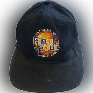 Vintage 1997 NCAA Final Four Basketball Hat Cap Snapback Arizona Wildcats ESPN